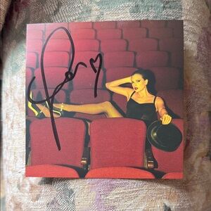 The Life of A Showgirl autographed CD